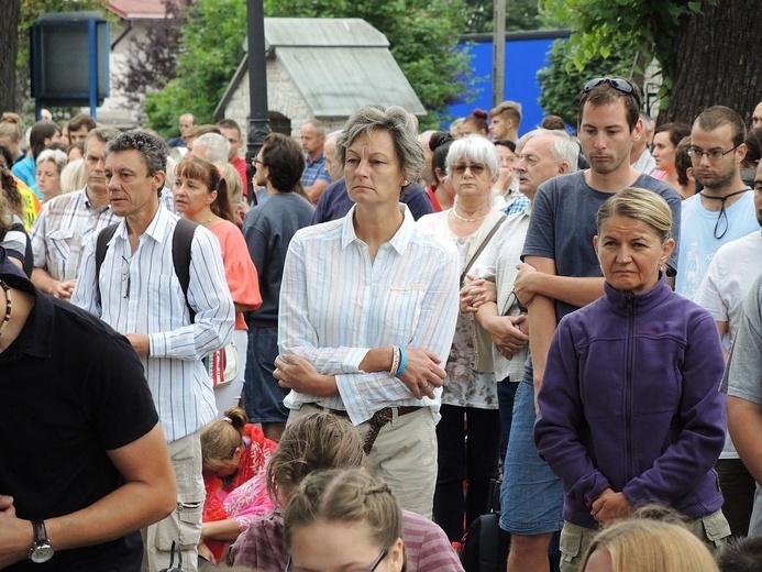 26. Piesza Pielgrzymka Bielsko-Żywiecka na Jasną Górę - Msza św. w Hałcnowie