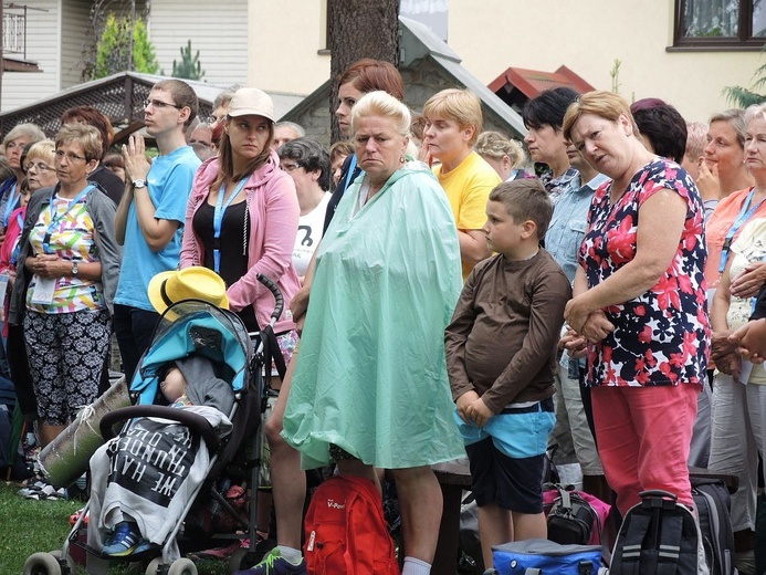 26. Piesza Pielgrzymka Bielsko-Żywiecka na Jasną Górę - Msza św. w Hałcnowie