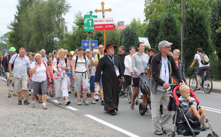 Grupa 1 - 26. Piesza Pielgrzymka na Jasną Górę z Bielska-Białej 2017