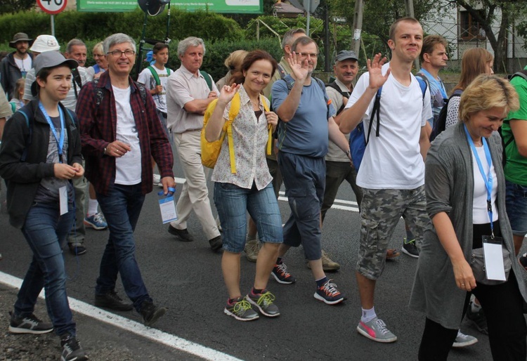 Grupa 1 - 26. Piesza Pielgrzymka na Jasną Górę z Bielska-Białej 2017