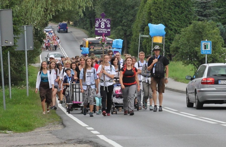 Grupa 8 - 26. Piesza Pielgrzymka na Jasną Górę z Bielska-Białej 2017