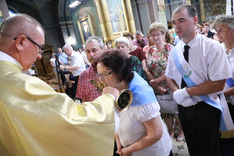 Relikwie św. Maksymiliana w Szczucinie