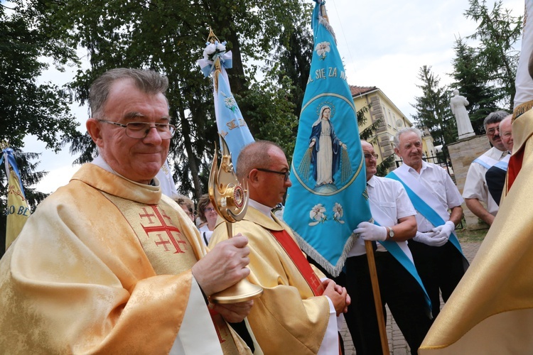 Relikwie św. Maksymiliana w Szczucinie