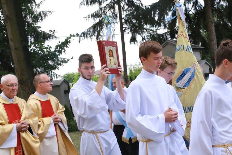 Relikwie św. Maksymiliana w Szczucinie