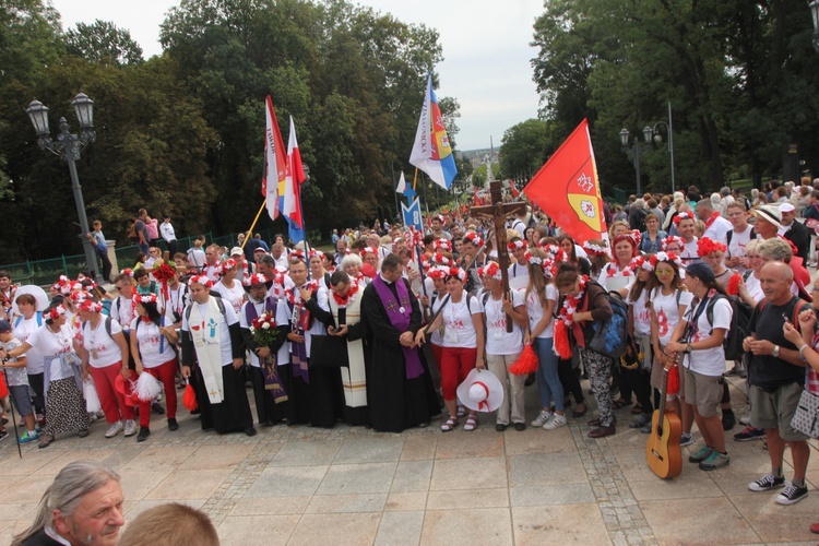 Wejście na jasnogórski szczyt