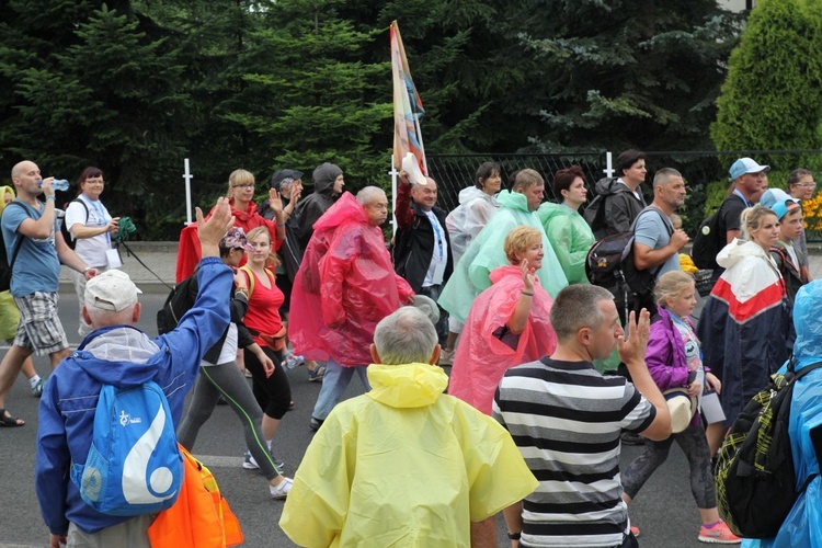 Postój pielgrzymów w Pisarzowicach - 2017