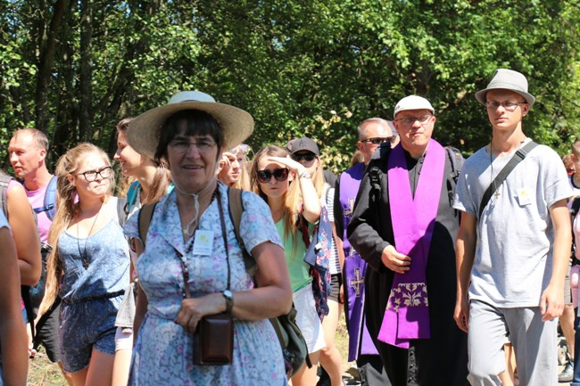 Kolumna radomska trzeci dzień w drodze