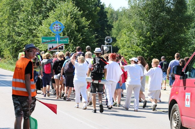 Starachowicka kolumna na szlaku