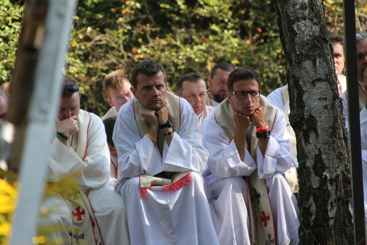 Pielgrzymka. Msza św. we Florentynowie