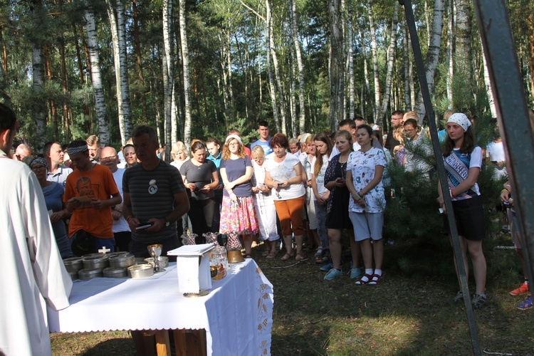 Pielgrzymka. Msza św. we Florentynowie