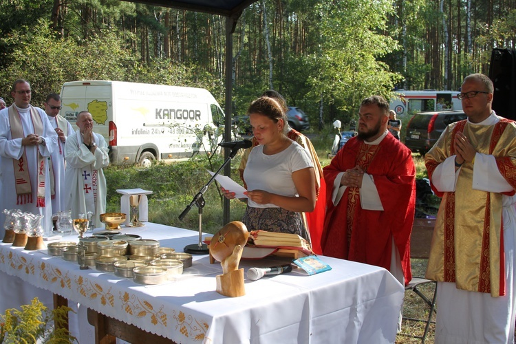 Pielgrzymka. Msza św. we Florentynowie