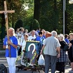 Wejście XIV Pieszej Pielgrzymki Diecezji Świdnickiej na Jasną Górę