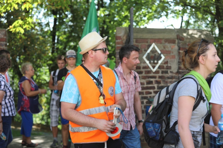 34. pielgrzymka z Oświęcimia na Jasną Górę - w Gołonogu - 2017