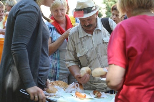 34. pielgrzymka z Oświęcimia na Jasną Górę - w Gołonogu - 2017