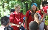 34. pielgrzymka z Oświęcimia na Jasną Górę - w Gołonogu - 2017