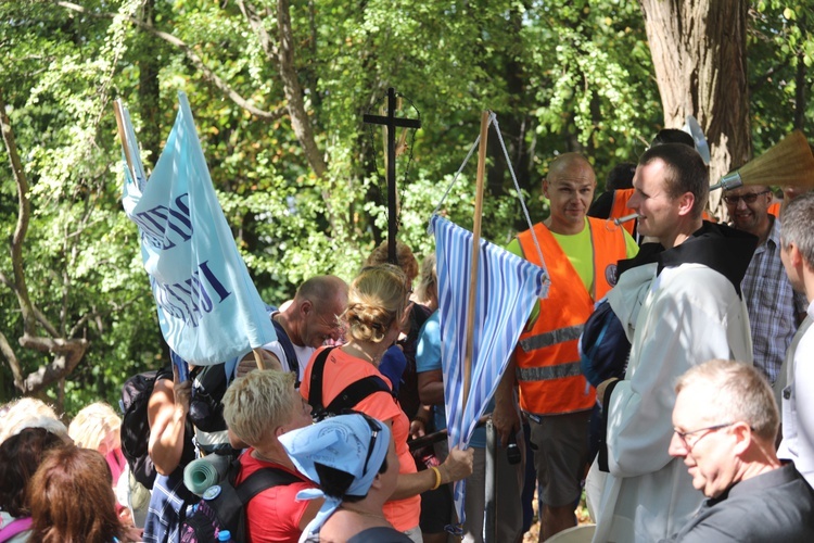 34. pielgrzymka z Oświęcimia na Jasną Górę - w Gołonogu - 2017