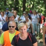 34. pielgrzymka z Oświęcimia na Jasną Górę - w Gołonogu - 2017