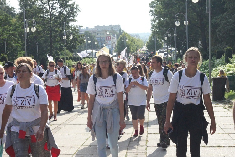 Wejście Pieszej Pielgrzymki Wrocławskiej na Jasną Górę cz. 3