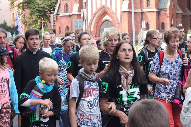 Wejście Pieszej Pielgrzymki Wrocławskiej na Jasną Górę cz. 2