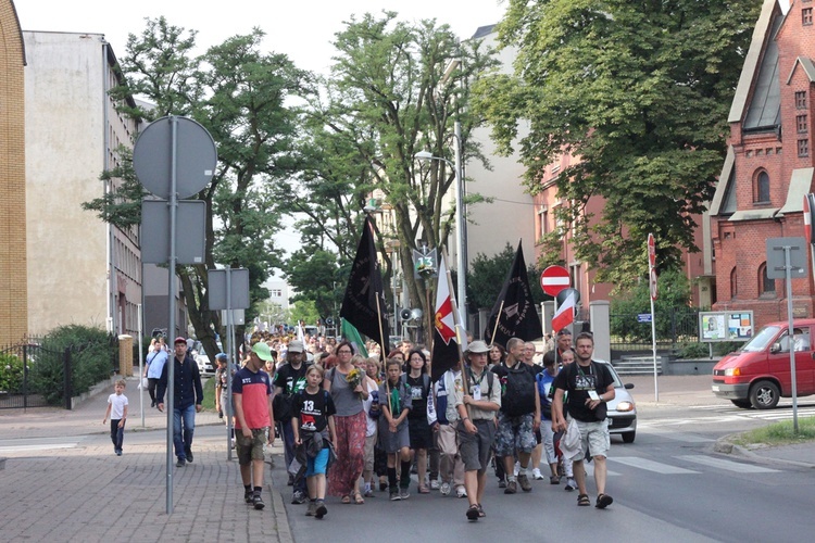 Wejście Pieszej Pielgrzymki Wrocławskiej na Jasną Górę cz. 2