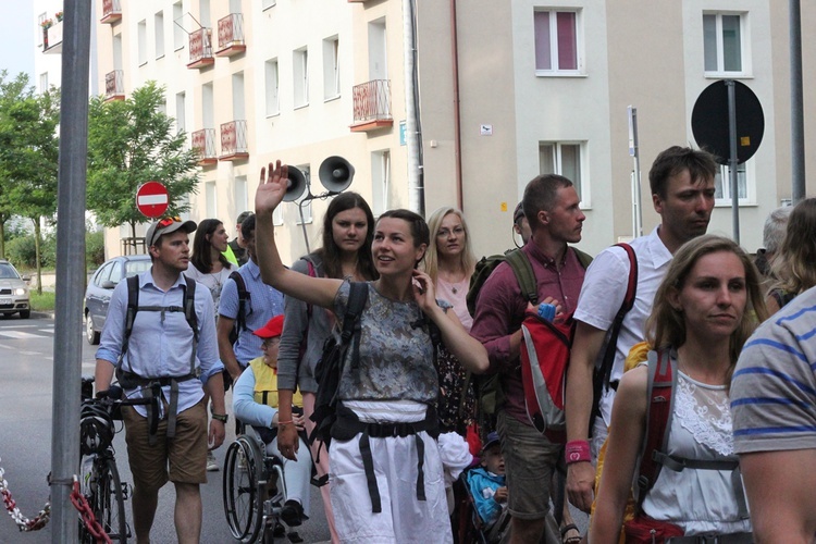 Wejście Pieszej Pielgrzymki Wrocławskiej na Jasną Górę cz. 2