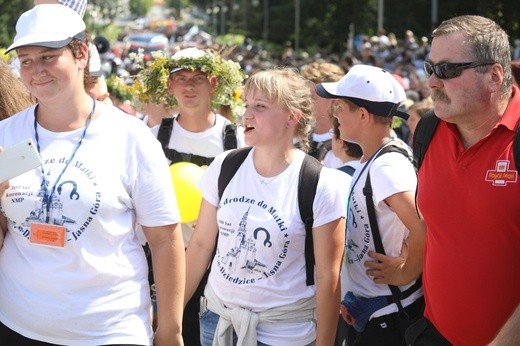 Powitanie 16. Czechowickiej Pielgrzymki na Jasnej Górze - 2017