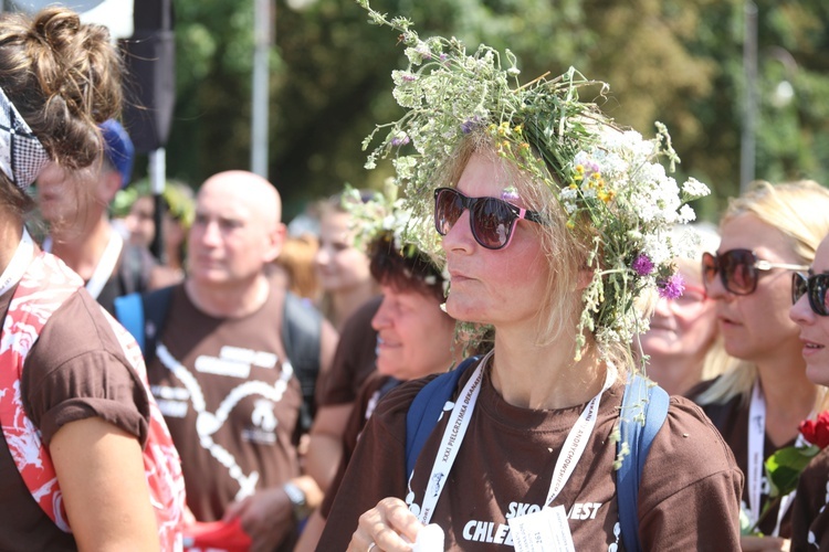 Powitanie 31. Pielgrzymki Andrychowskiej na Jasnej Górze - 2017