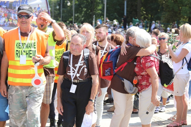 Powitanie 31. Pielgrzymki Andrychowskiej na Jasnej Górze - 2017