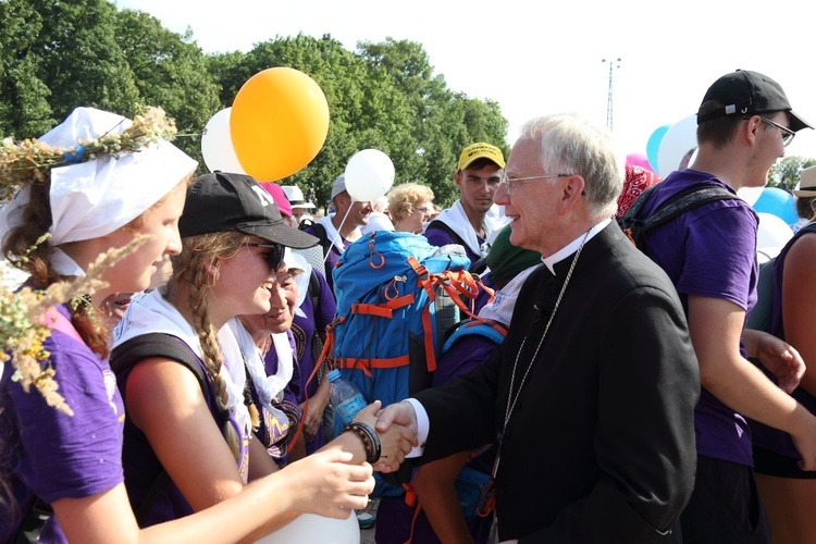 Piesza Pielgrzymka Krakowska wchodzi na Jasną Górę