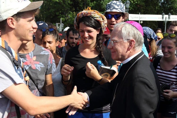 Piesza Pielgrzymka Krakowska wchodzi na Jasną Górę