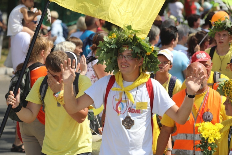 Powitanie 34. Pielgrzymki Oświęcimskiej na Jasnej Górze - 2017