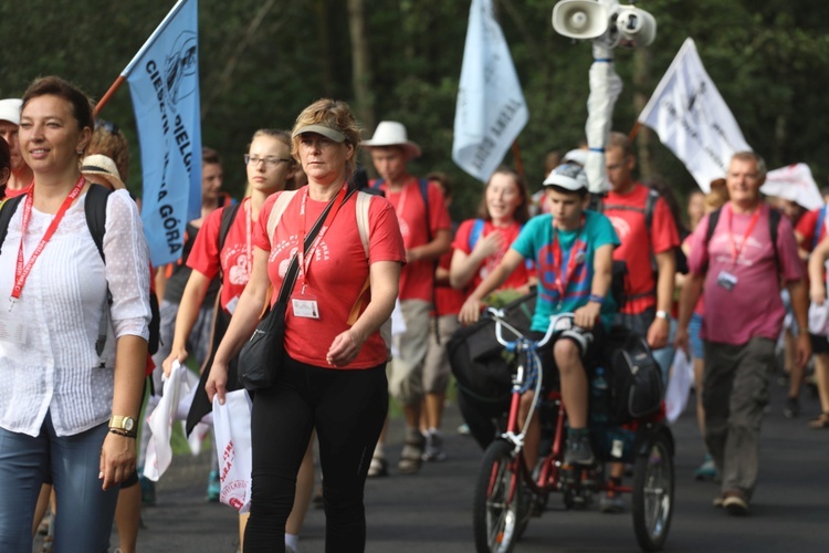 26. Cieszyńska Pielgrzymka na Jasną Górę - na trasie