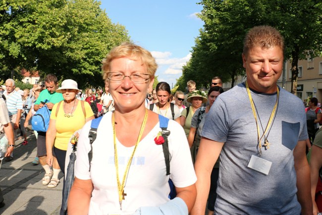 Pielgrzymka diecezji radomskiej - kolumny: opoczyńska, skarżyska i starachowicka