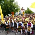 Pielgrzymka diecezji radomskiej - kolumny: opoczyńska, skarżyska i starachowicka