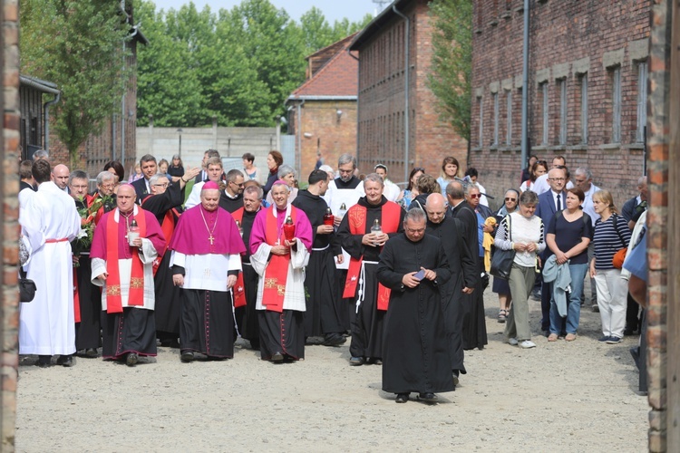 Obchody 76. rocznicy śmierci św. Maksymiliana w Oświęcimiu