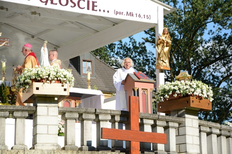 Eucharystia pielgrzymkowa w Kamieniu Śląskim