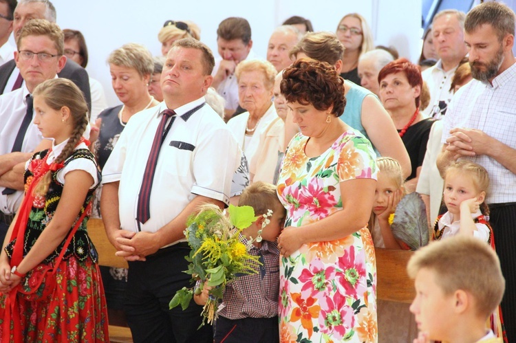 Poświęcenie kościoła w Woli Piskulinej