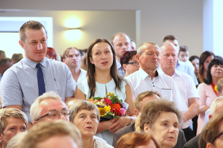 Poświęcenie kościoła w Woli Piskulinej