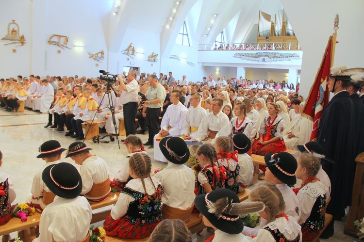 Poświęcenie kościoła w Woli Piskulinej