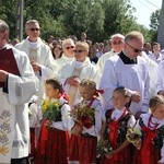 Poświęcenie kościoła w Woli Piskulinej