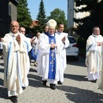 Pielgrzymkowa Eucharystia u św. Wawrzyńca