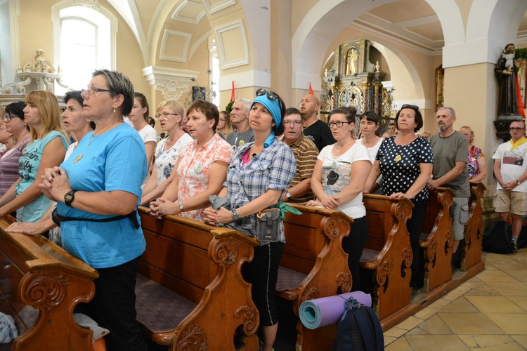 Pielgrzymkowa Eucharystia u św. Wawrzyńca