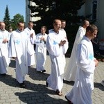 Pielgrzymkowa Eucharystia u św. Wawrzyńca