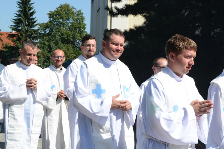 Pielgrzymkowa Eucharystia u św. Wawrzyńca