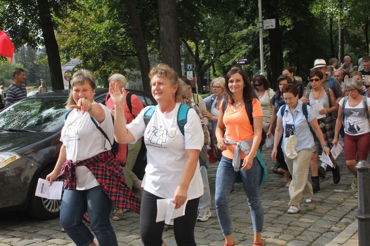 Rozpoczęcie Pieszej Gliwickiej Pielgrzymki na Jasną Górę 