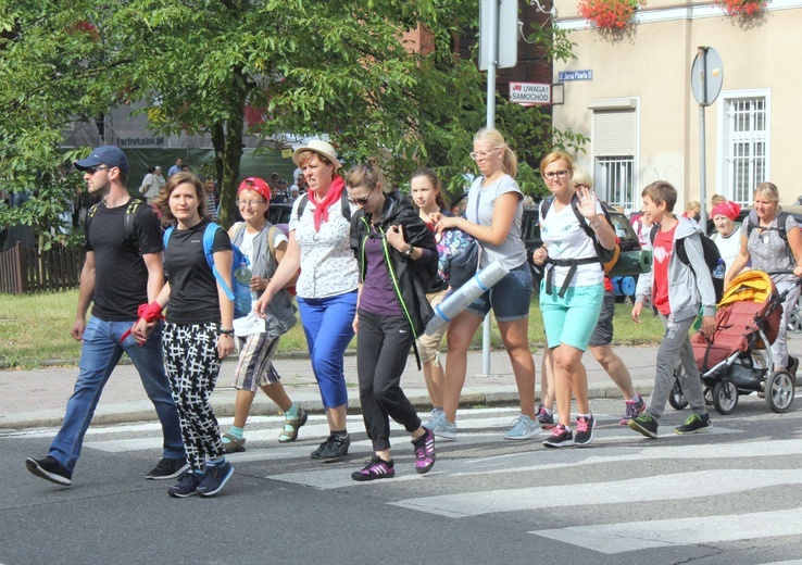 Rozpoczęcie Pieszej Gliwickiej Pielgrzymki na Jasną Górę 