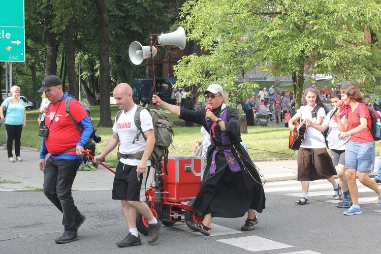 Rozpoczęcie Pieszej Gliwickiej Pielgrzymki na Jasną Górę 