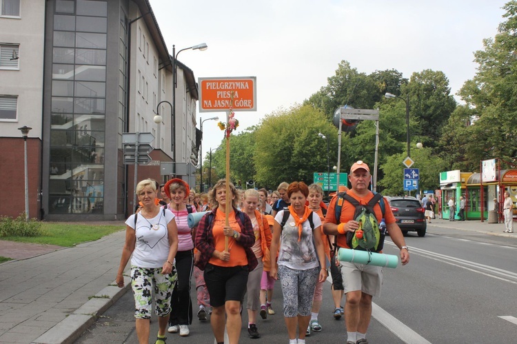 Rozpoczęcie Pieszej Gliwickiej Pielgrzymki na Jasną Górę 