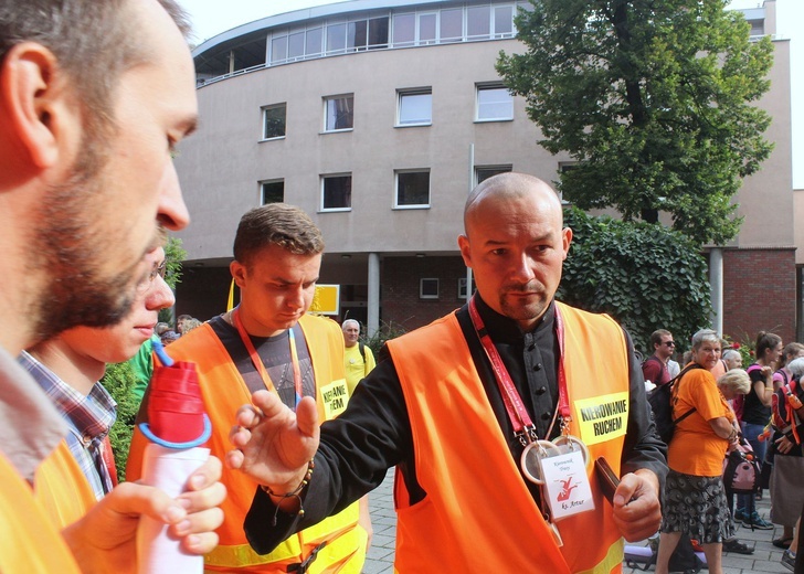 Rozpoczęcie Pieszej Gliwickiej Pielgrzymki na Jasną Górę 