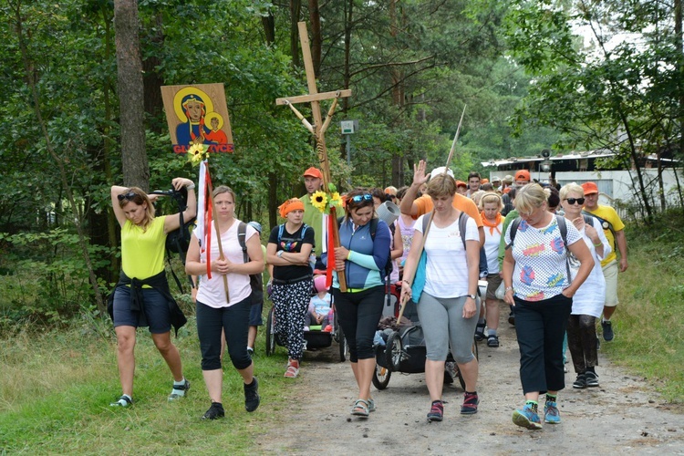 Druga część pielgrzymki na trasie